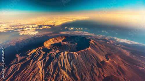 Mount Teide volcano