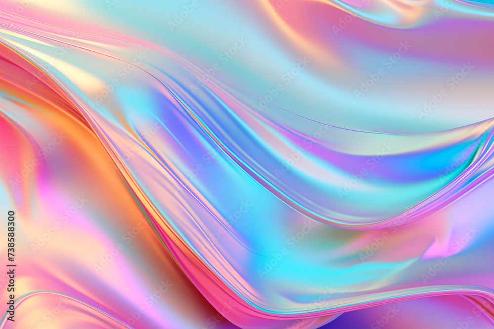 Abstract holographic iridescent background Abstract holographic iridescent background