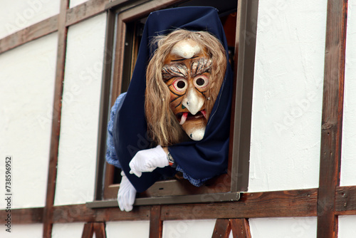 Großer schwäbisch-alemannischer Fastnachtsumzug photo