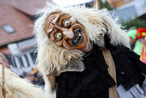 Großer schwäbisch-alemannischer Fastnachtsumzug photo