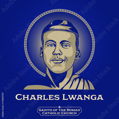 Saints of the Catholic Church. Charles Lwanga (1860-1886) was a Ugandan convert to the Catholic Church who was martyred with a group of his peers