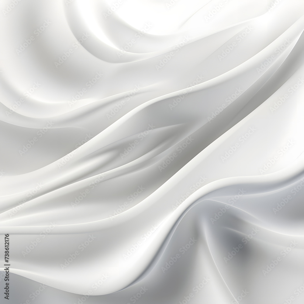 Folding wave white fabric. Folding wave white fabric.