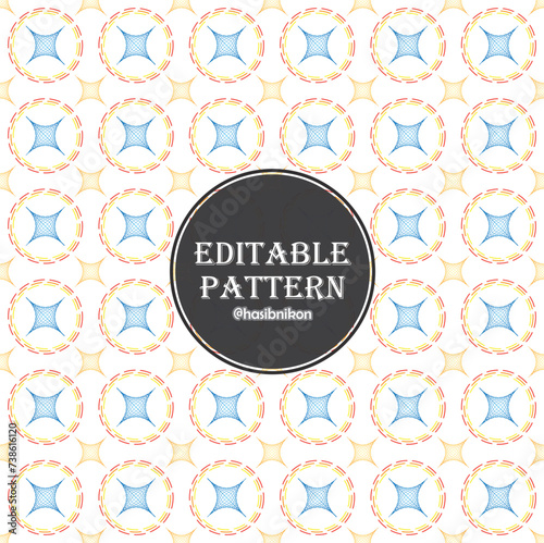 Floral Abstract Pattern Designs in Vector