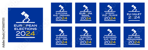 European elections 2024 in 9 languages