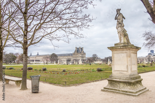 View of the Jardin de Tuileries, Paris, France © TravelWorld