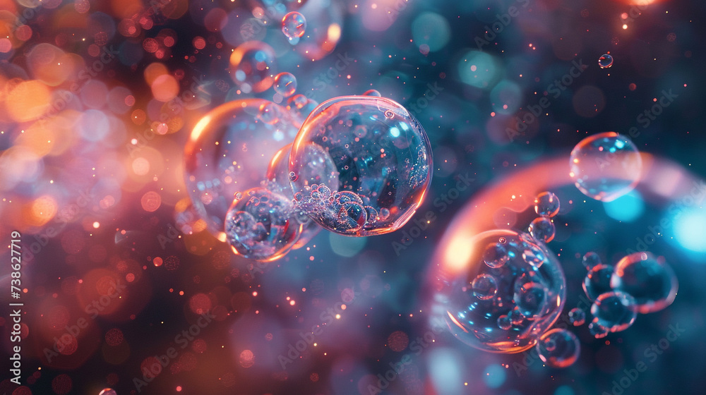The quantum realm, quantum particles, quantum computing, galaxy-like. Generative AI The quantum realm, quantum particles, quantum computing, galaxy-like. Generative AI