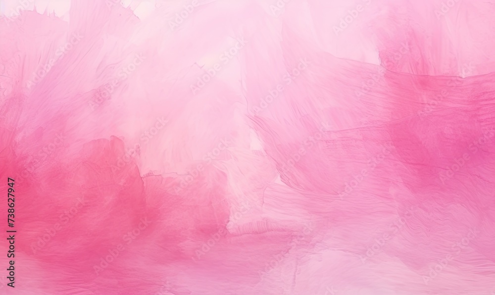 A Colorful Symphony of Pink and White Paint Dances on a Serene White Canvas A Colorful Symphony of Pink and White Paint Dances on a Serene White Canvas