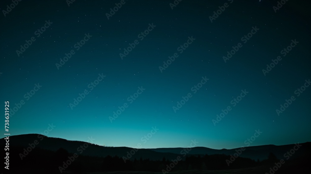 Beautiful night sky with stars over the sea. Long exposure. Beautiful night sky with stars over the sea. Long exposure.