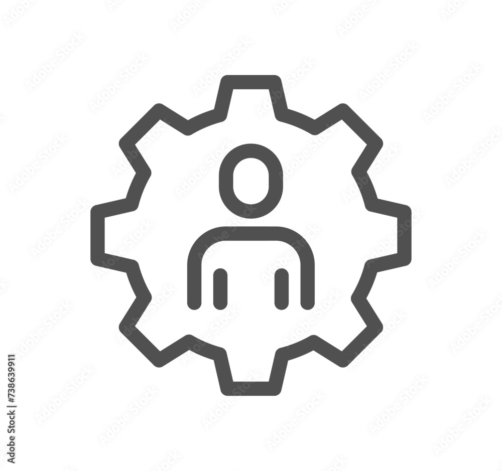 Environmental social governance related icon outline and linear vector. Environmental social governance related icon outline and linear vector.