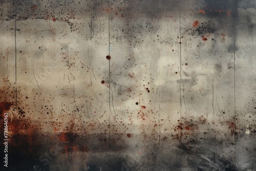 A painting depicting blood splattered on a wall. This image can be used to create a dramatic and intense atmosphere in various projects