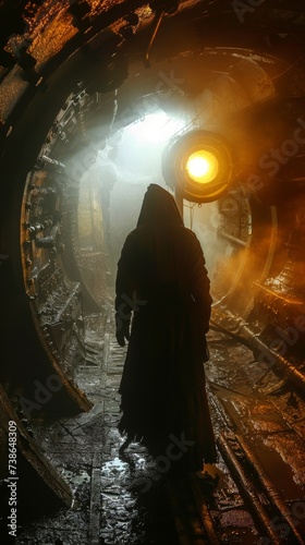Demon saboteur in the engine rooms of suns plotting to dim their divine light