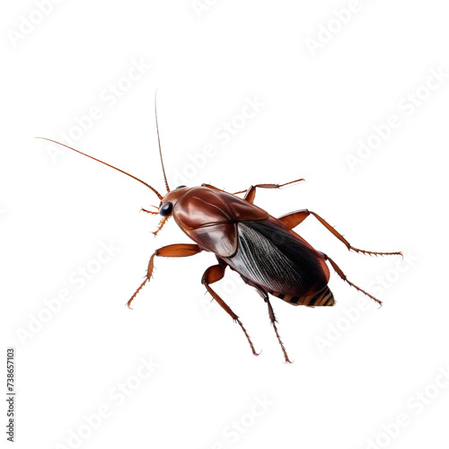 Cockroach on white or transparent background © Tabassum