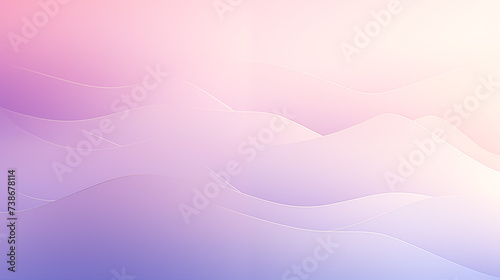 Gradientowe kolorowe tło z falistymi kształtami. Abstrakcyjny deseń pod baner, tapeta w pastelowych odcieniach różu i fioletu