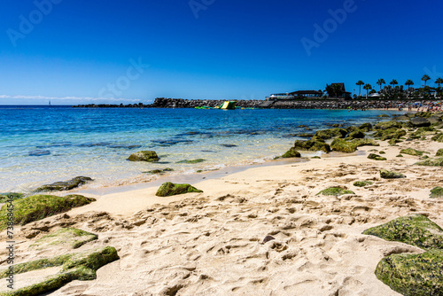 Amadores Beach and Promenade on Gran Canaria.