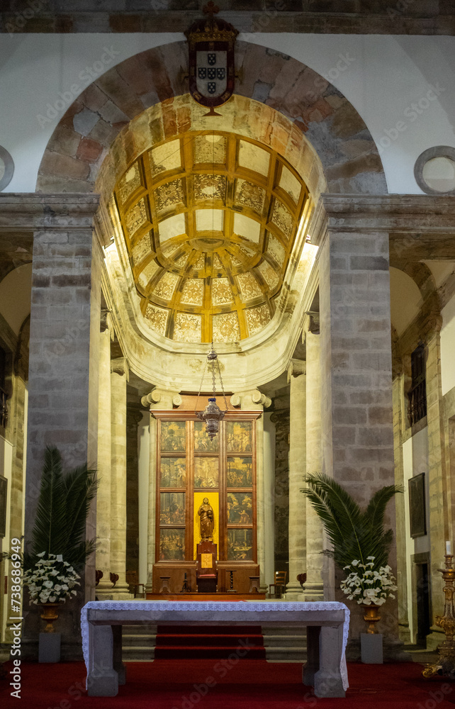 High Altar of Angra do Heroismo Sé Cathedral, Terceira Island