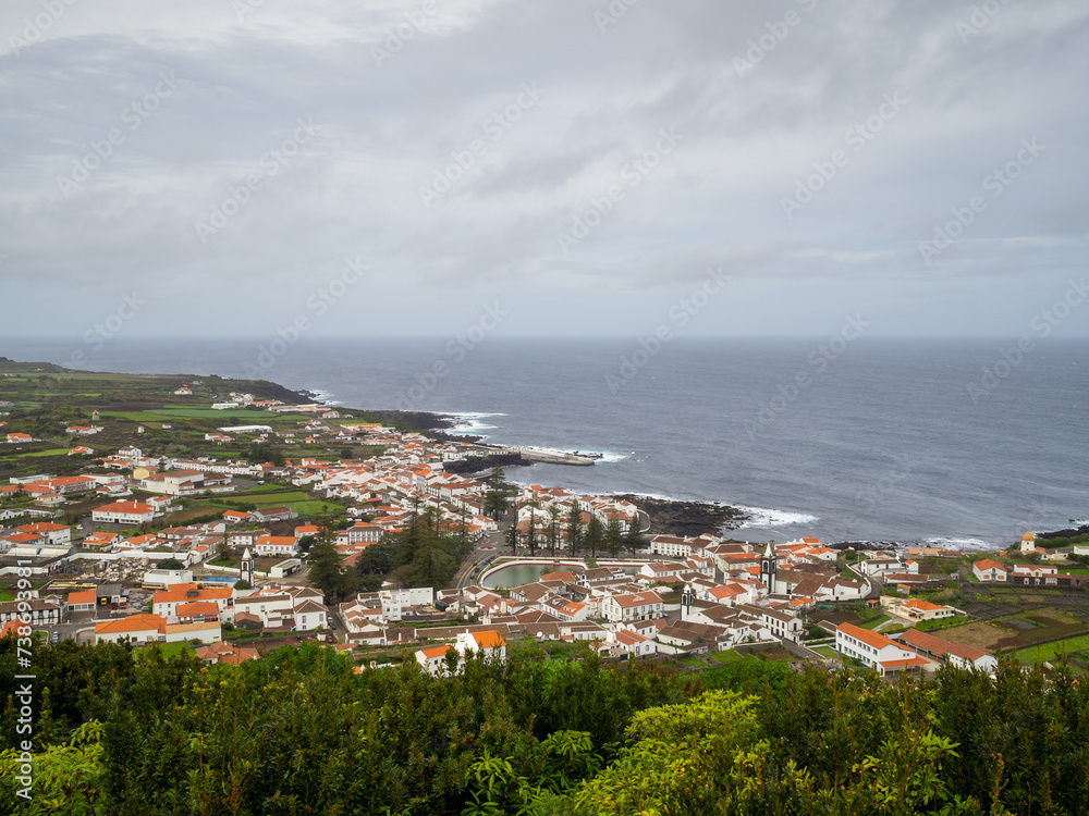 Santa Cruz da Graciosa by the Atlantic Ocean