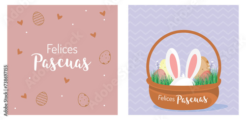 felices pascuas español	