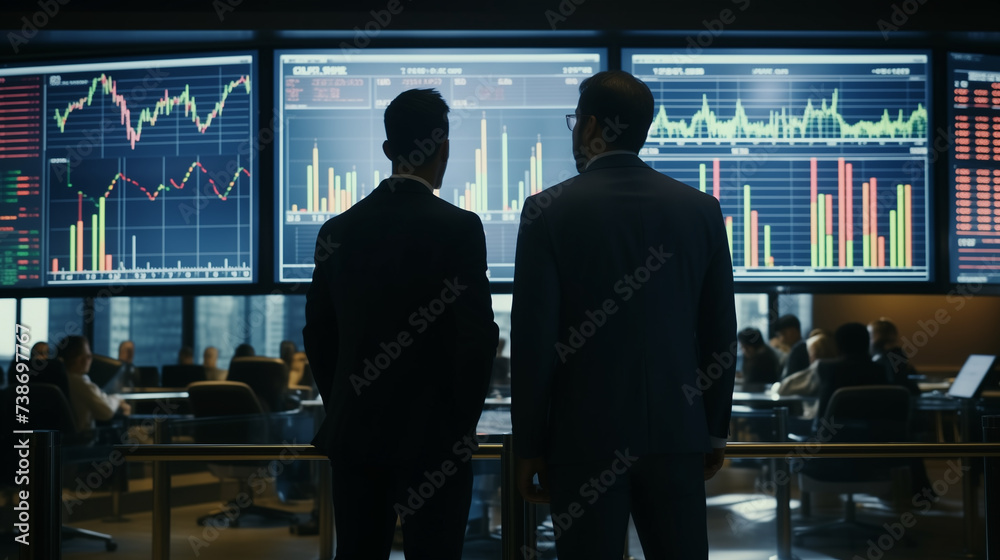 businessmen looking at stock analysis graph, business people viewing the stock market analytics, business activity at stock market businessmen looking at stock analysis graph, business people viewing the stock market analytics, business activity at stock market