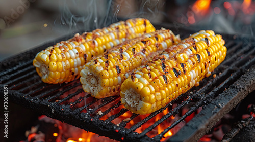 Grilled Corn, The concept of cooking food outdoor