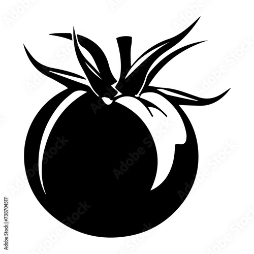Tomato icon for food apps and websites