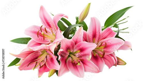 bouquet of lilies