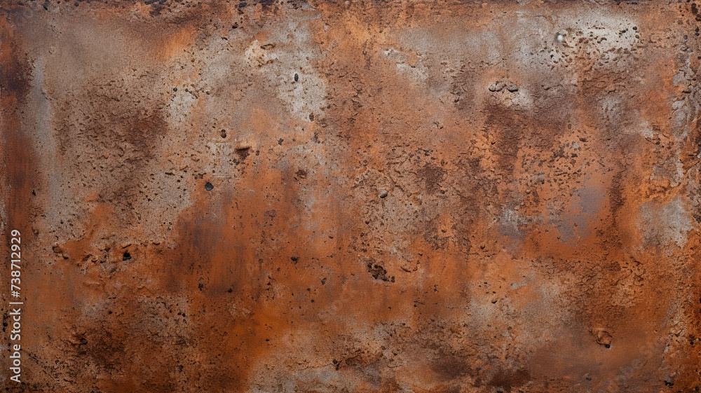 An isolated old-fashioned grunge texture made of rusty zinc on a white background An isolated old-fashioned grunge texture made of rusty zinc on a white background