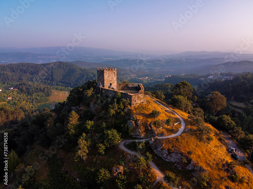 Castelo de Arnoia, district de Braga Portugal photo