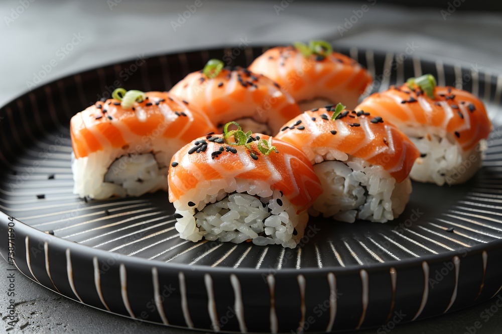 Sushi. Japanese food. Generative AI Sushi. Japanese food. Generative AI