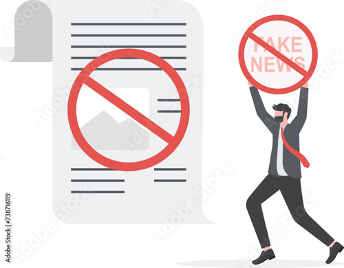 Fake news propaganda in the media. Facts manipulation and Fraud Journalism
