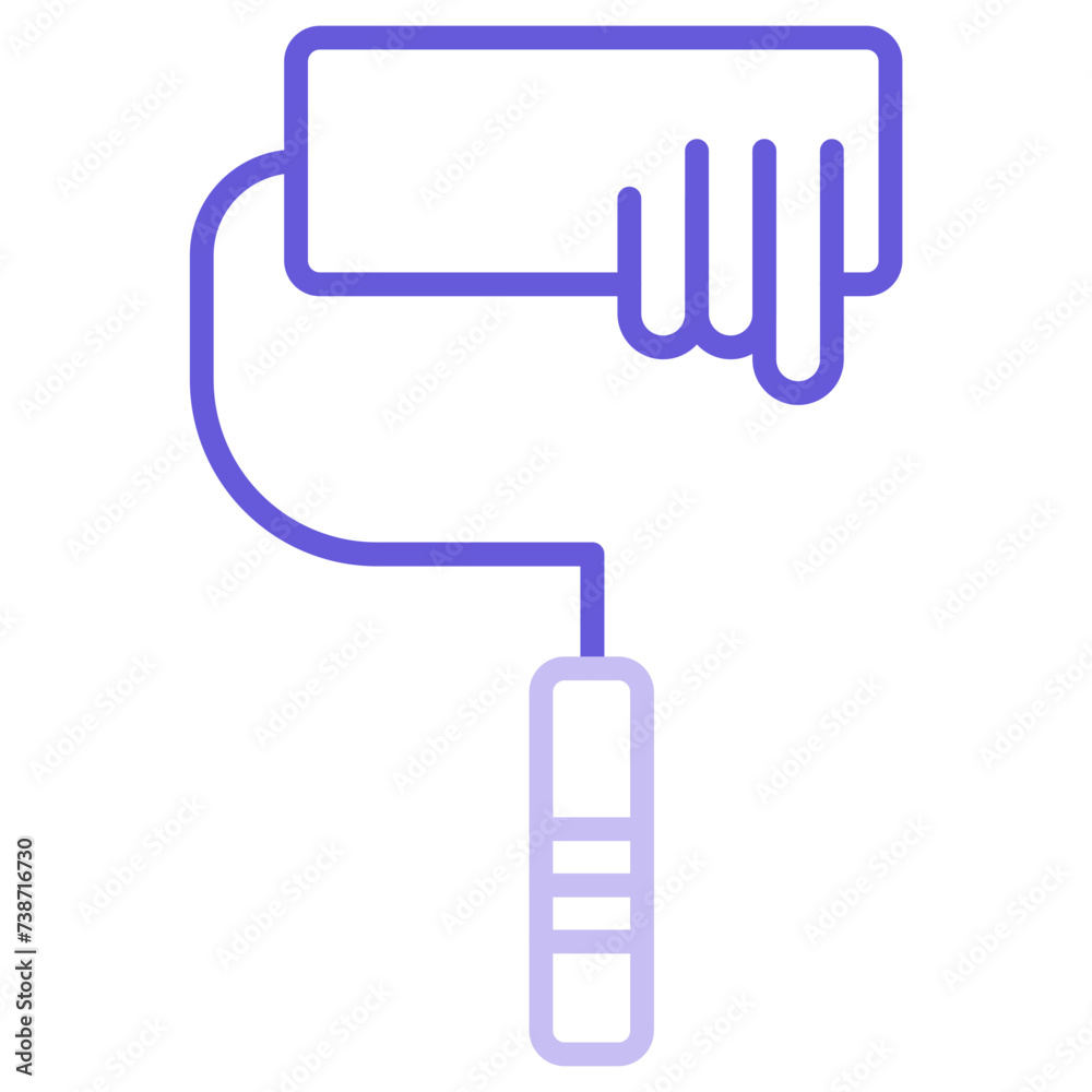 Paint Roller Icon Paint Roller Icon