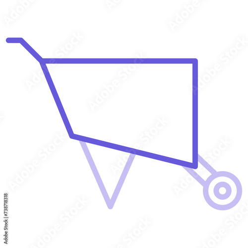 Wheelbarrow Icon
