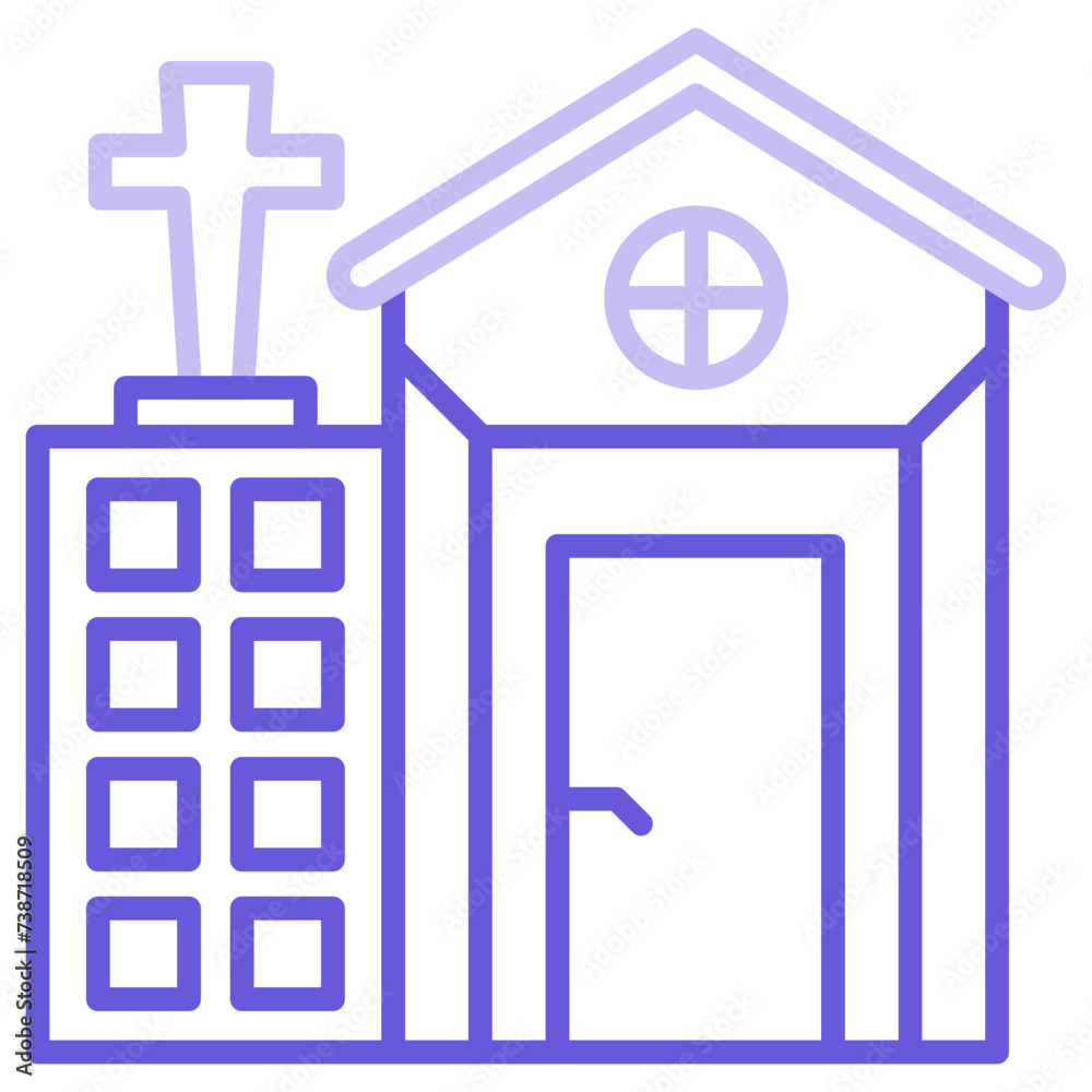 Obraz premium Church Icon