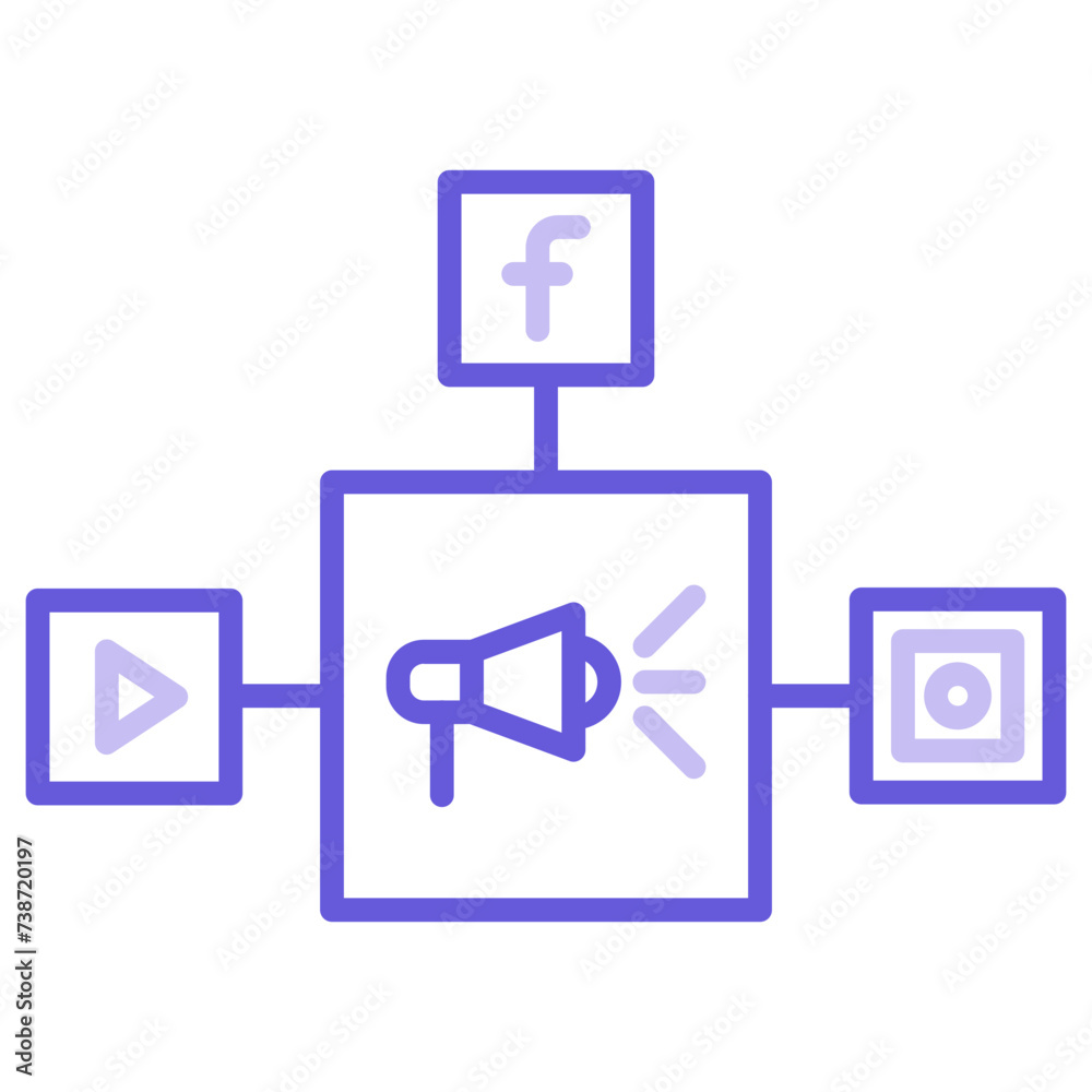 Marketing Campaign Icon Marketing Campaign Icon