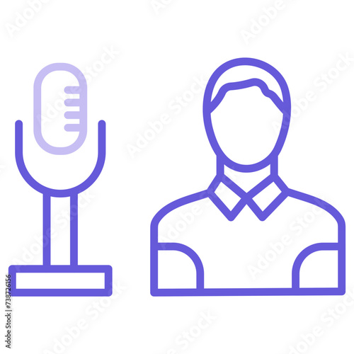 Singing Icon