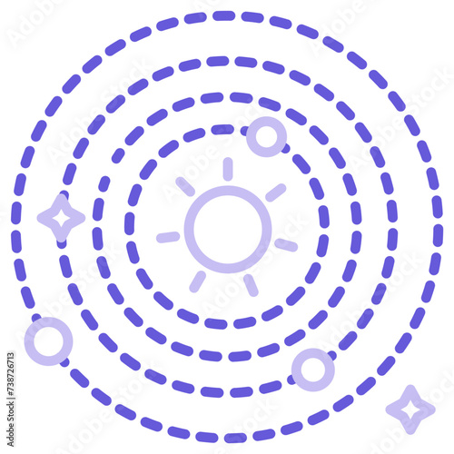 Space Orbit Icon