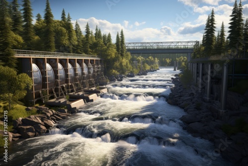 Harnessing waters power. hydroelectric dams, tidal turbines, and wave converters