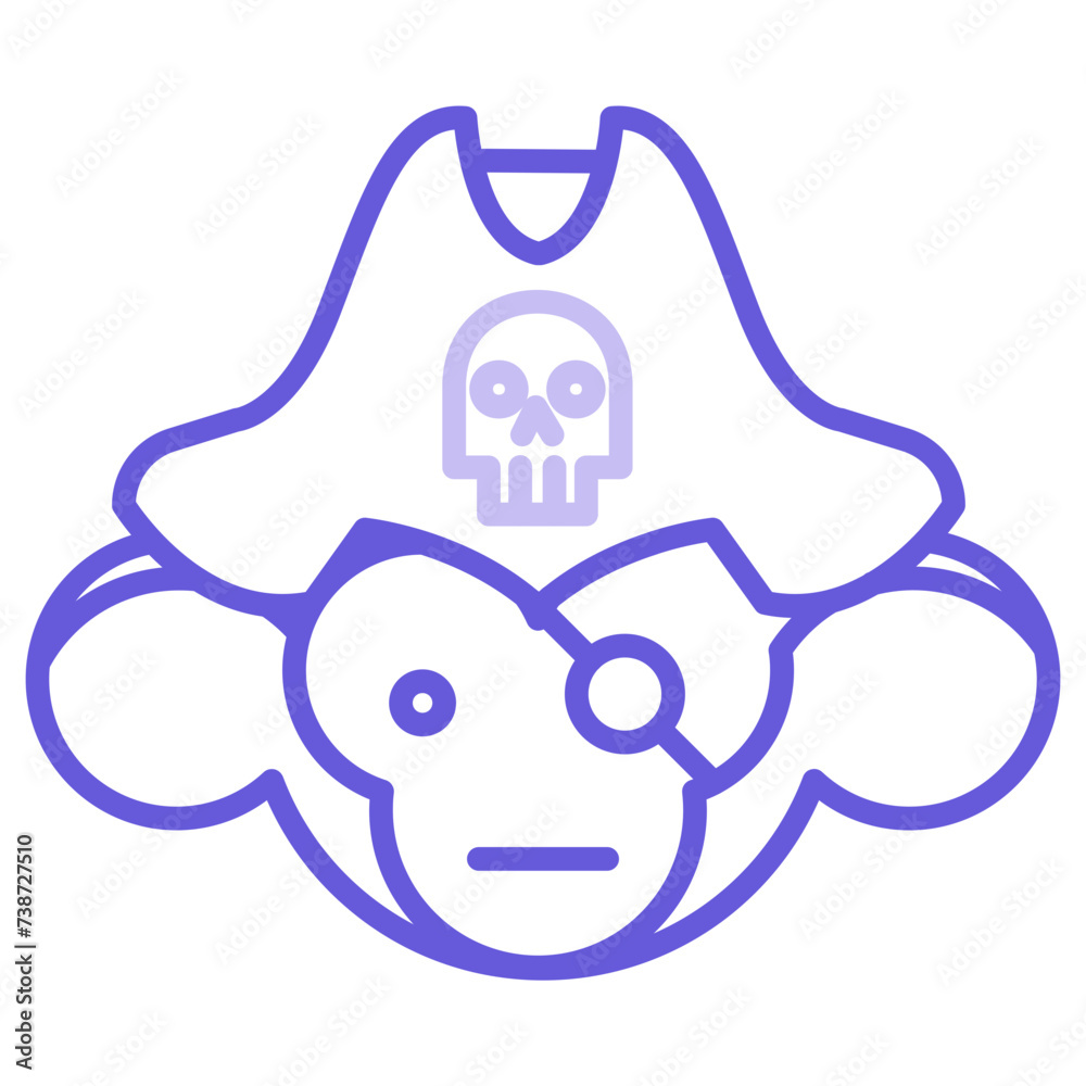 Pirate Monkey Icon Pirate Monkey Icon