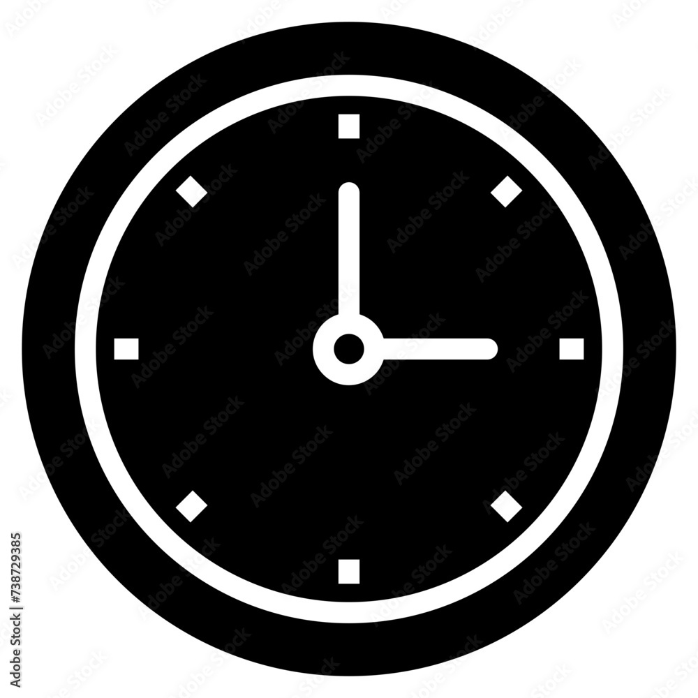 Clock Icon Element For Design Clock Icon Element For Design