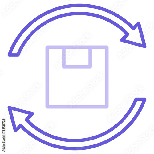 Return Delivery Icon photo