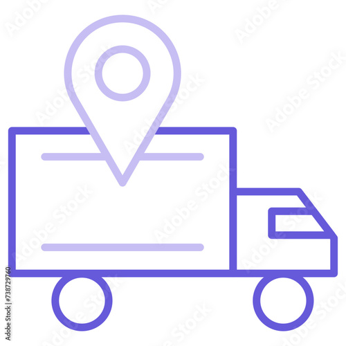 Parcels Distribution Icon