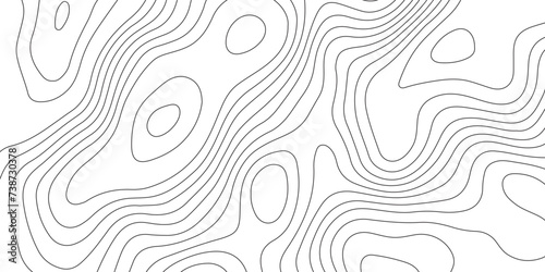 Topographic map background geographic line map . geography concept vector illustration topo contour grid abstract backdrop background .luxury abstract black line art design .