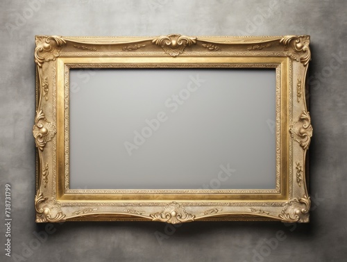 gold vintage frame