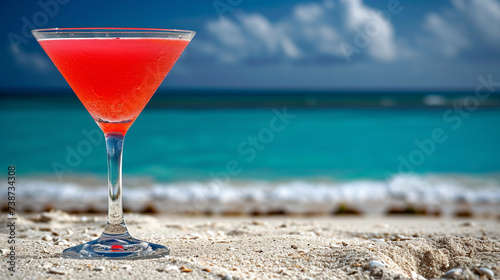 cocktail on the beach