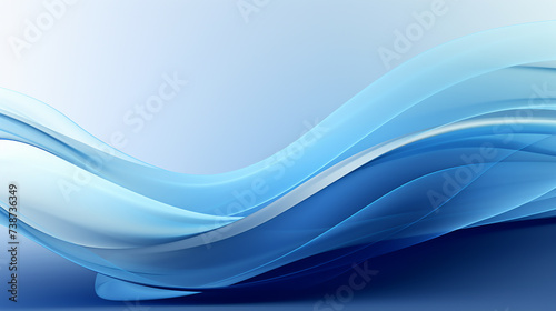 abstract light blue wave smooth background. Abstract background with dynamic effect. Modern soft color wave pattern. blue smooth wave on a white background. Dynamic sound wave. Design element.