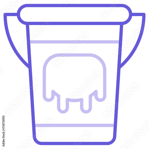 Milk Bucket Icon