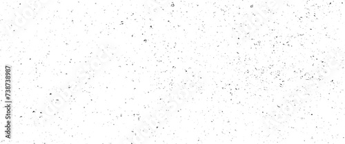 Vector black speckles seamless background. Dusty noise film texture, old grunge particles, scratches, fibers, flecks repeating wallpaper, noise seamless texture. random gritty background.  photo