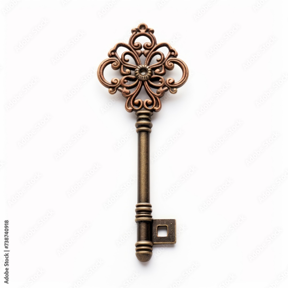 medieval graphic key isolated on solid background medieval graphic key isolated on solid background