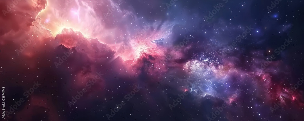 Starry night sky with colorful clouds capturing vastness of universe and beauty of astronomy cosmic spectacle showcasing nebulae constellations and infinite expanse of space science and art in display Starry night sky with colorful clouds capturing vastness of universe and beauty of astronomy cosmic spectacle showcasing nebulae constellations and infinite expanse of space science and art in display