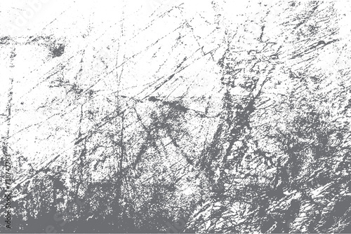 Distressed overlay texture of rusted peeled metal. grunge background. abstract halftone vector illustration
