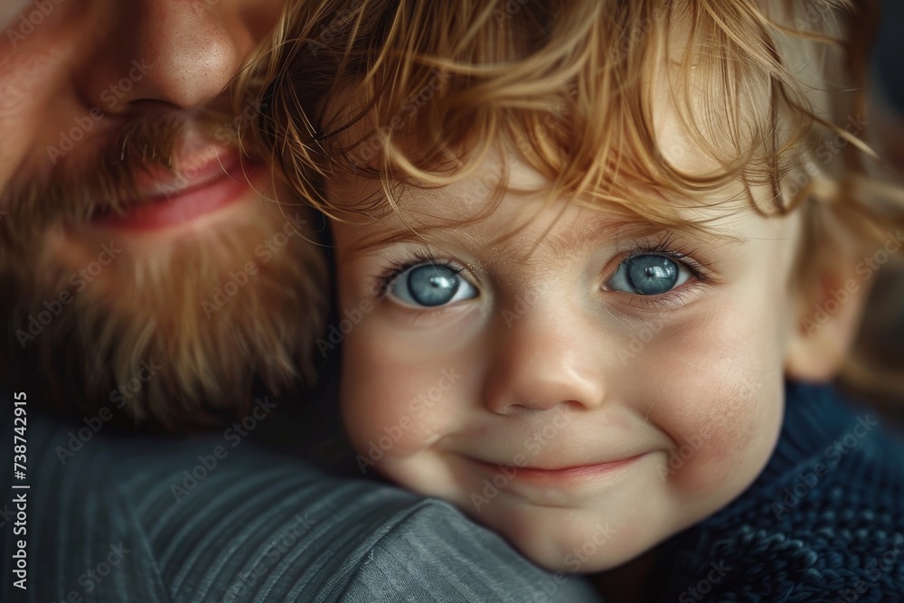 Capturing the pure joy and innocence of a baby's smile, this portrait showcases the delicate features of a young boy, from his smooth skin and rosy cheeks to his sparkling iris and soft eyelashes, al Capturing the pure joy and innocence of a baby's smile, this portrait showcases the delicate features of a young boy, from his smooth skin and rosy cheeks to his sparkling iris and soft eyelashes, al